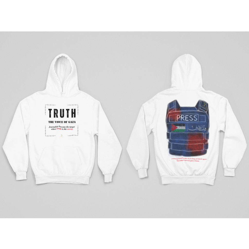 Pali Voice of G@za Double Sided Hoodie Unisex