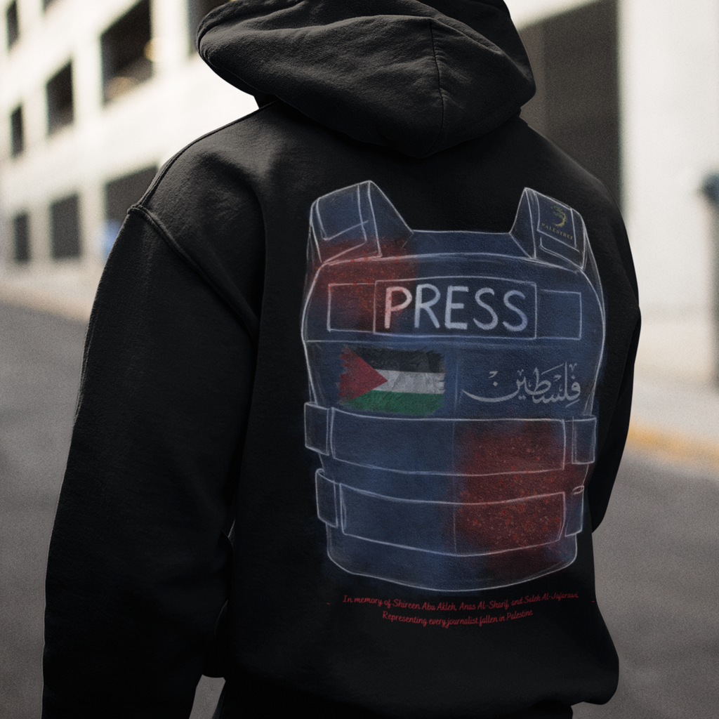 Pali Voice of G@za Double Sided Hoodie Unisex