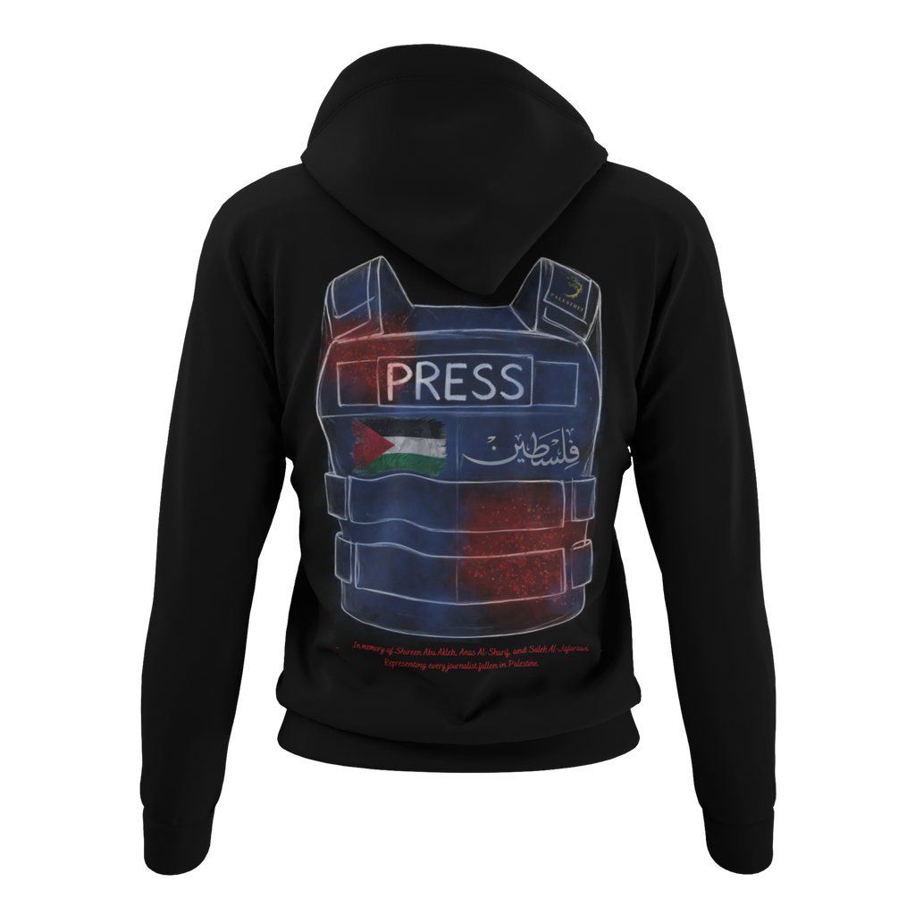 Pali Voice of G@za Double Sided Hoodie Unisex