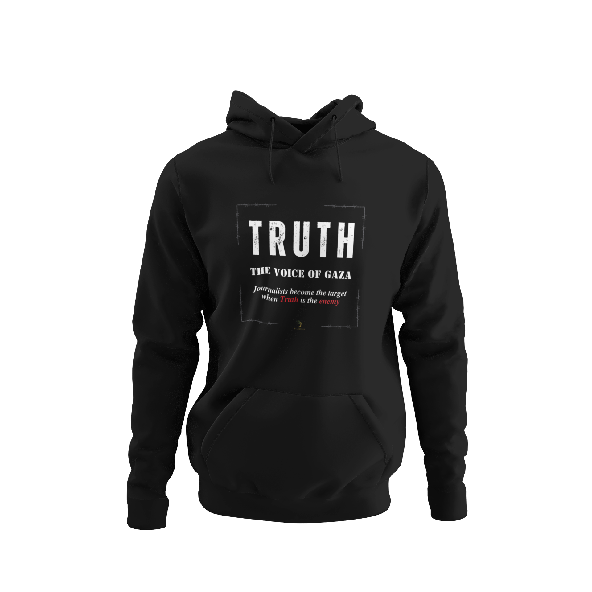 Pali Voice of G@za Double Sided Hoodie Unisex