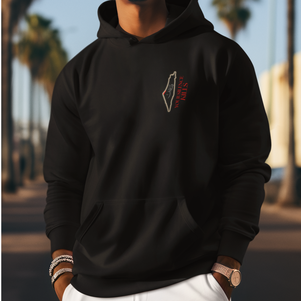 Pali - Break the Silence Double Sided Hoodie Unisex