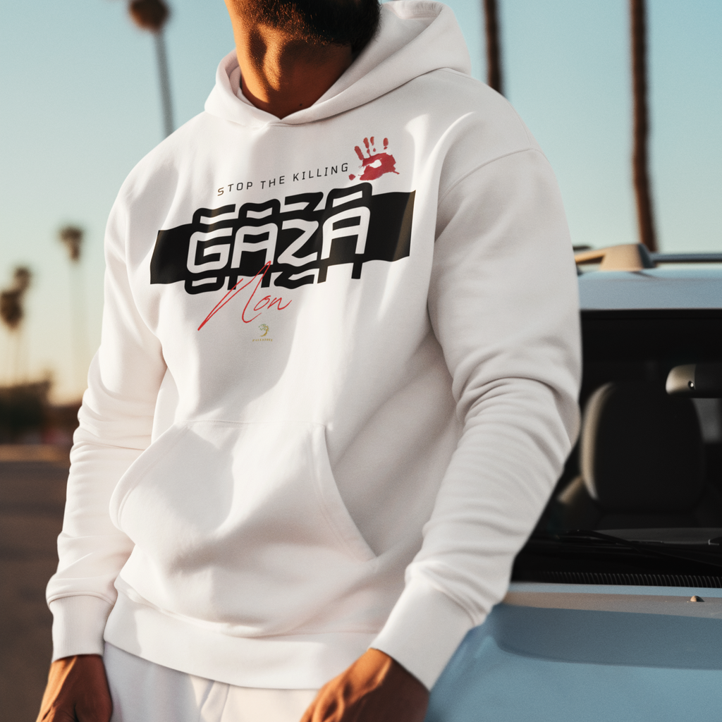 Save G@za Hoodie - Front Print Unisex