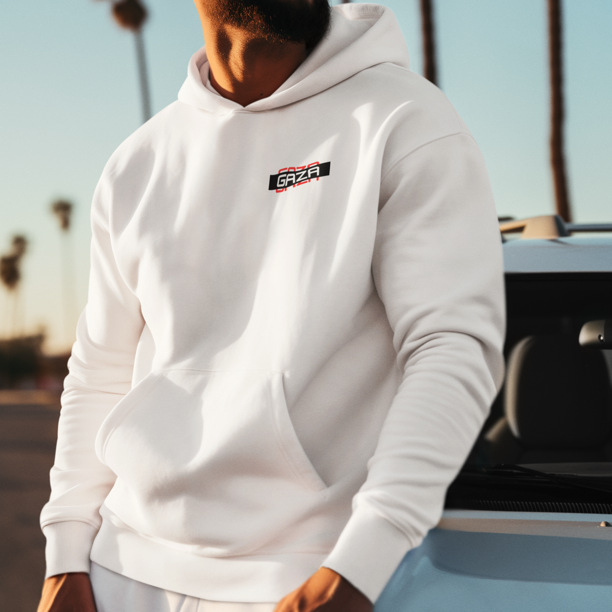 Save G@za Hoodie - Double Sided Unisex