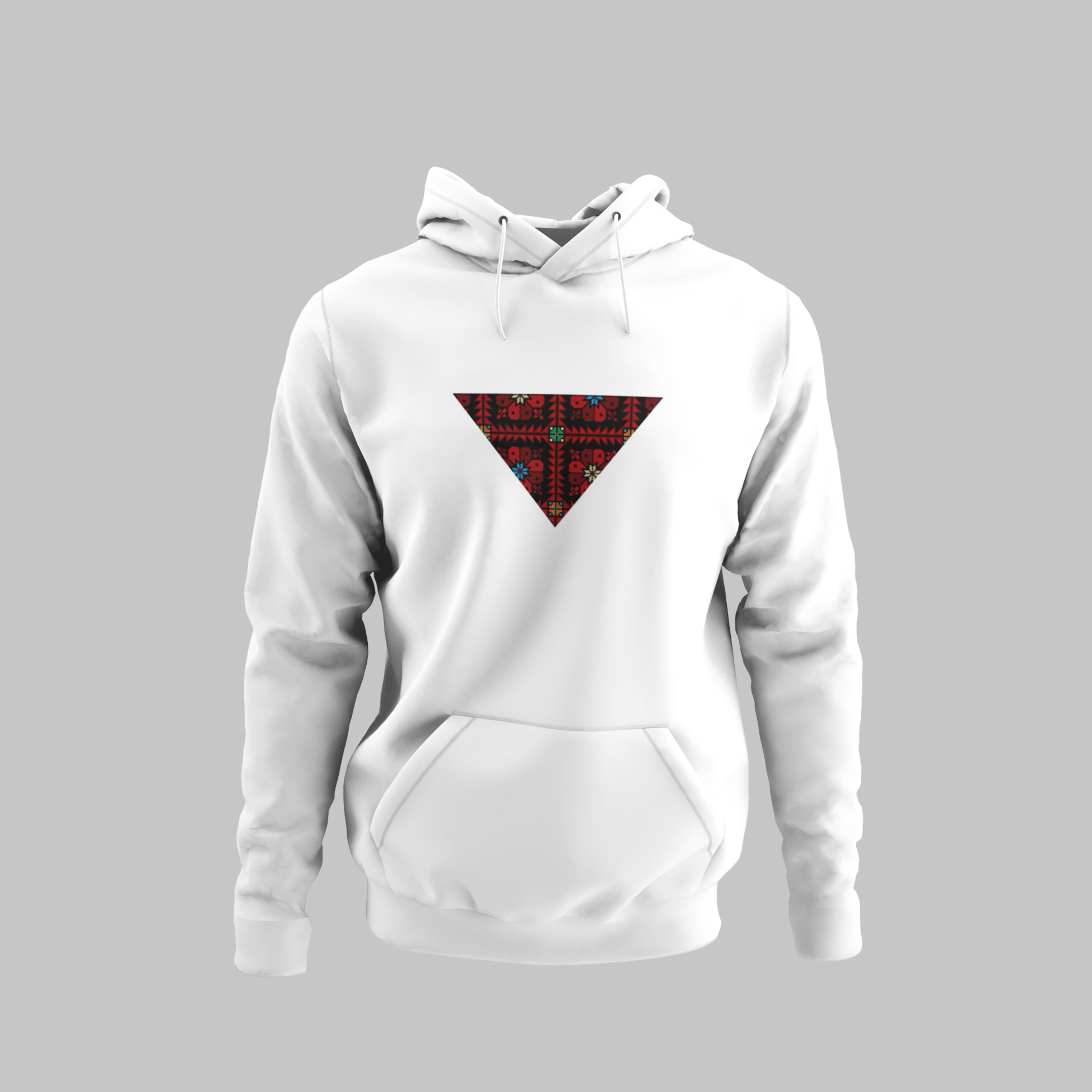 Pali Tatreez Triangle Hoodie Unisex