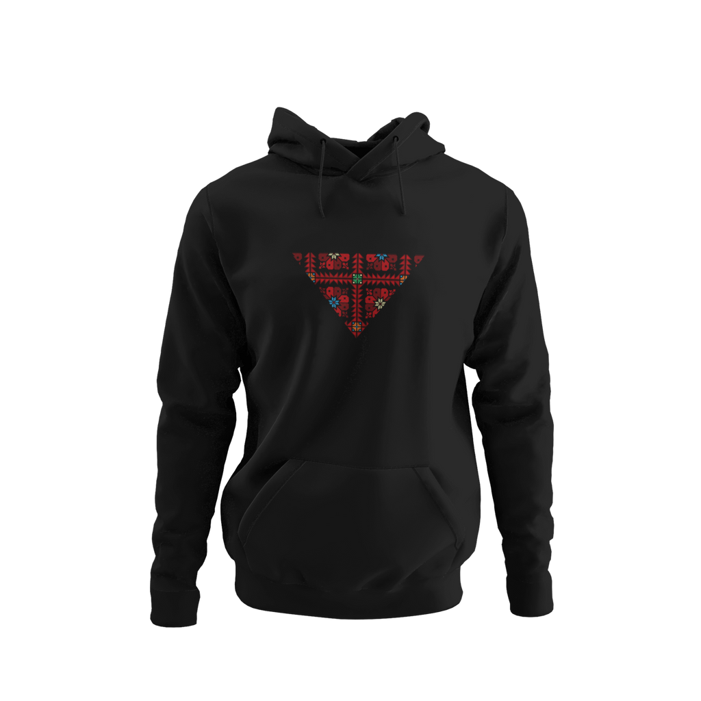 Pali Tatreez Triangle Hoodie Unisex