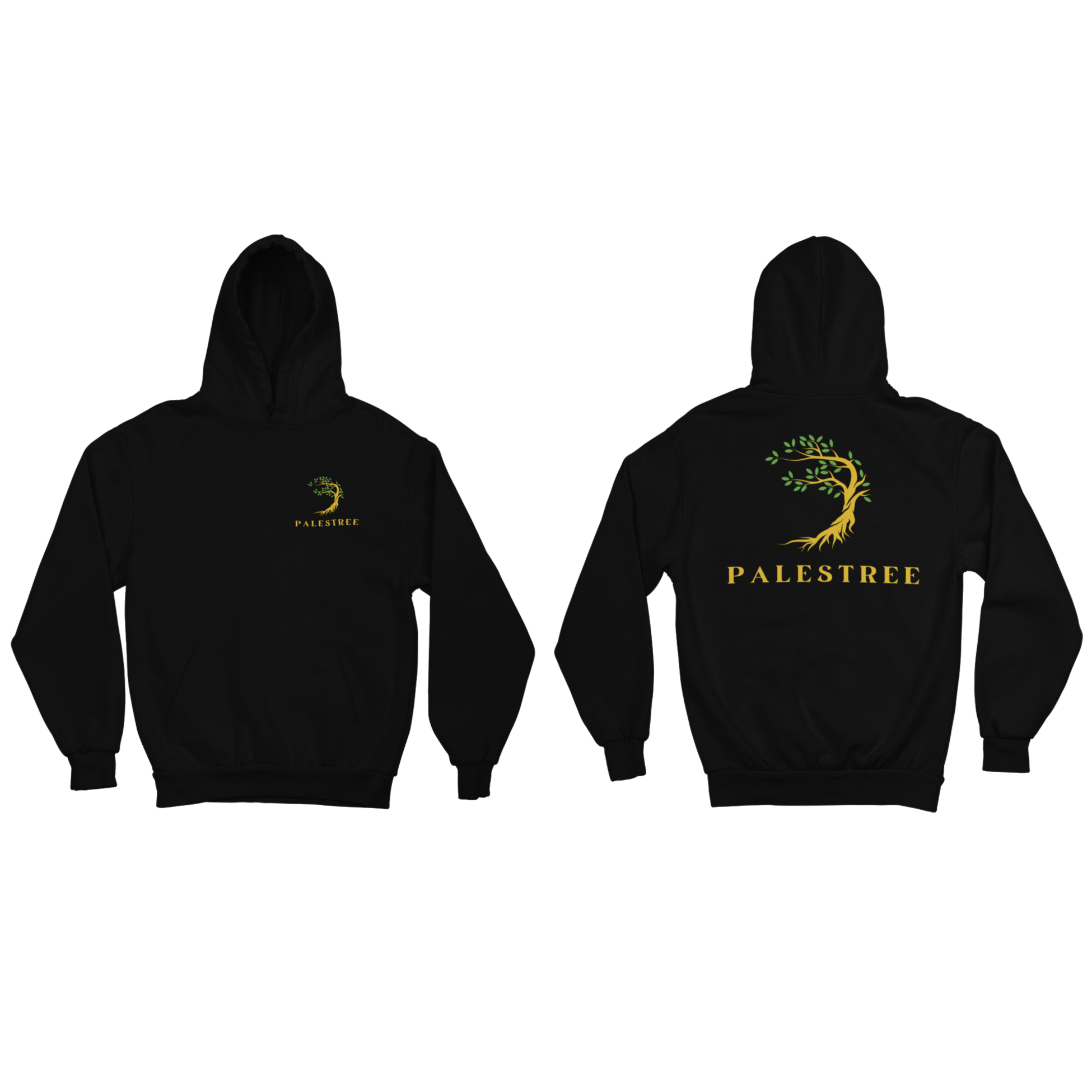 Palestree Hoodie Double Sided Unisex