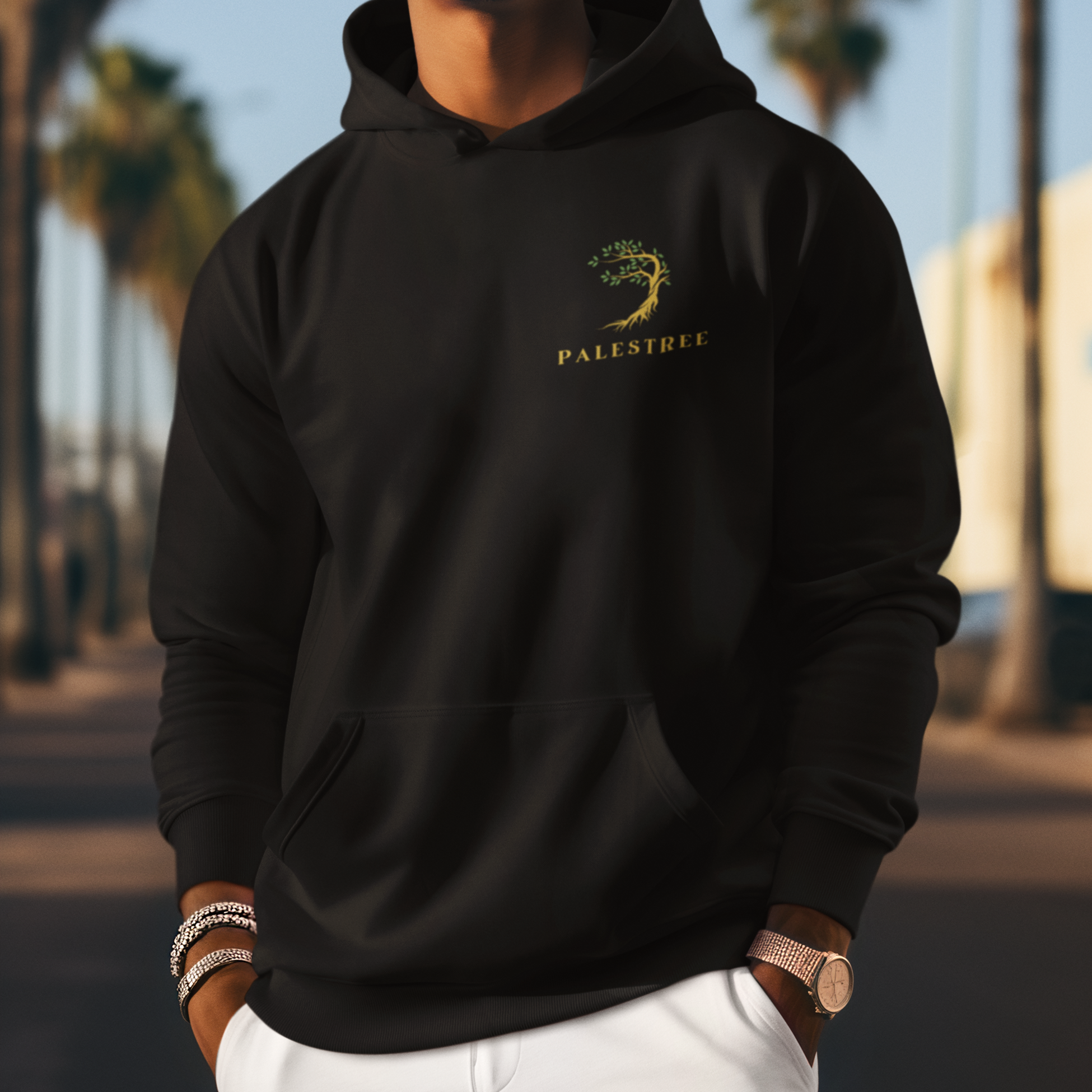 Palestree Hoodie Double Sided Unisex