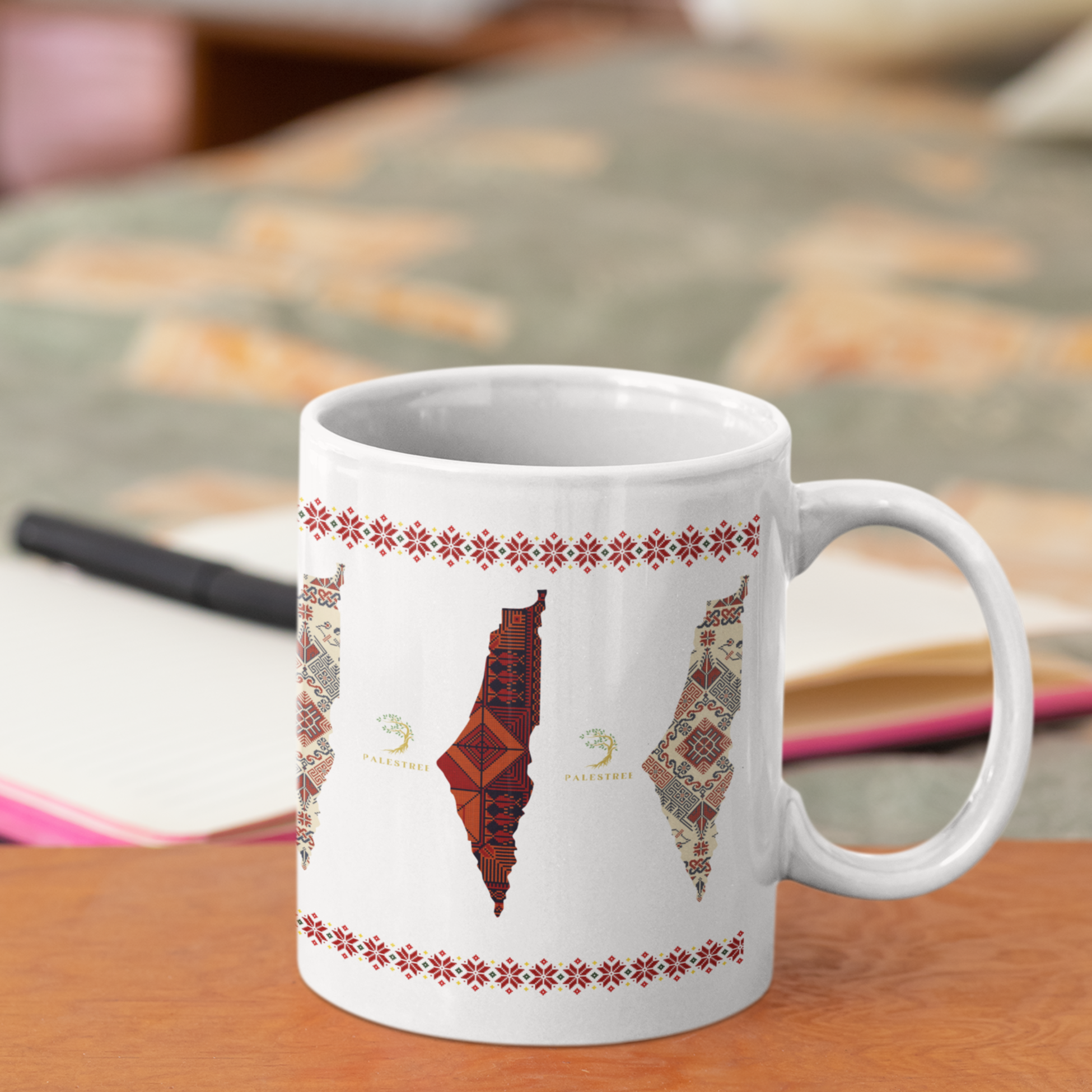 Pali Tatreez Coffee Mug