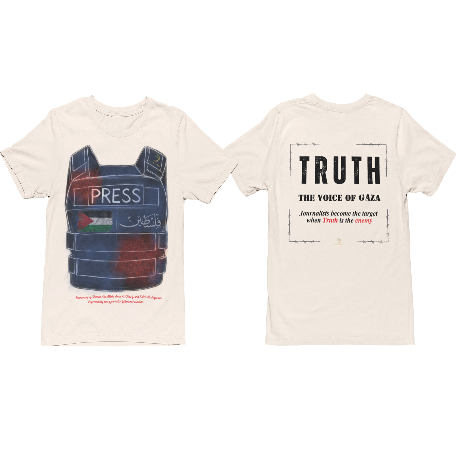 Pali Voice of G@za T-Shirt Unisex