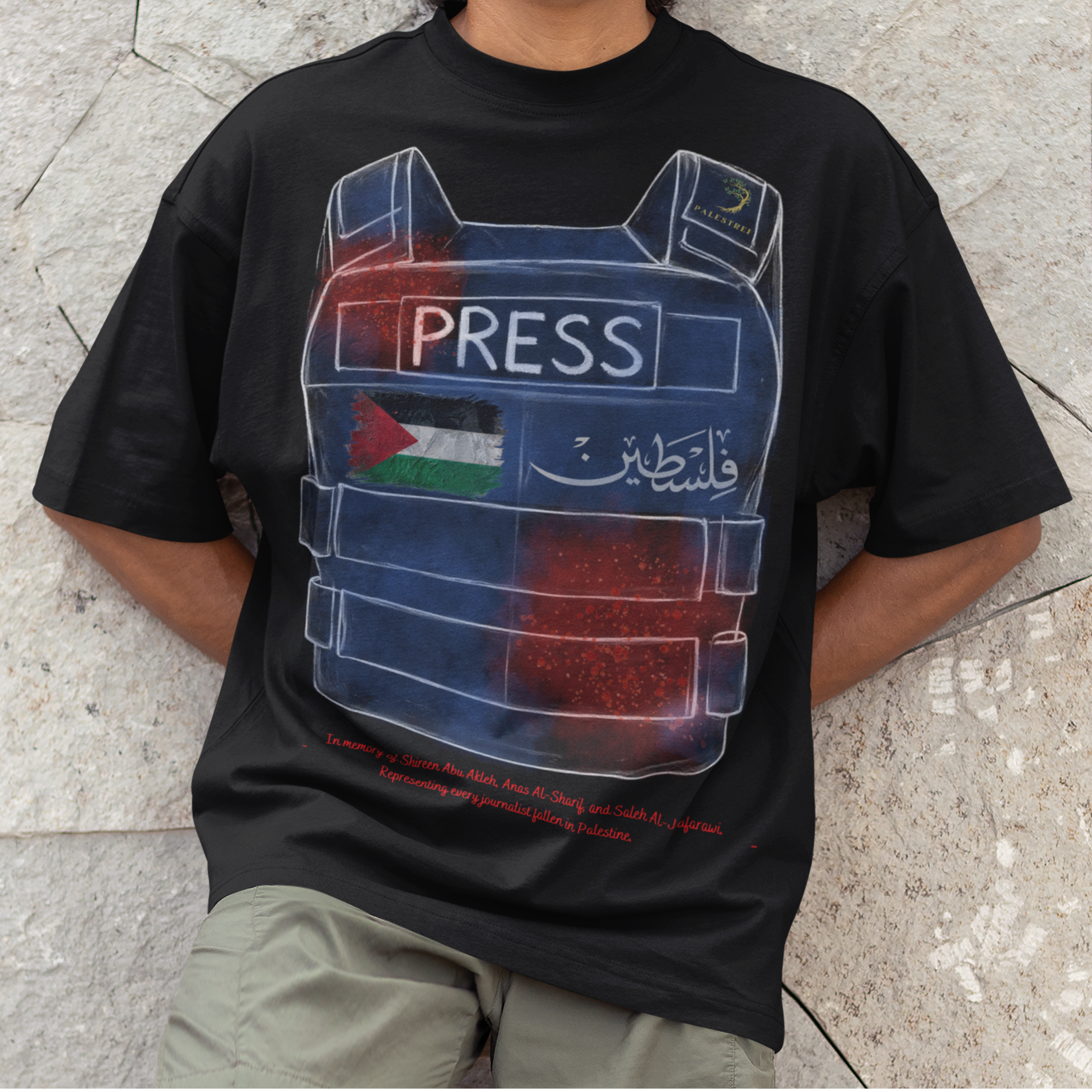 Pali Voice of G@za T-Shirt Unisex