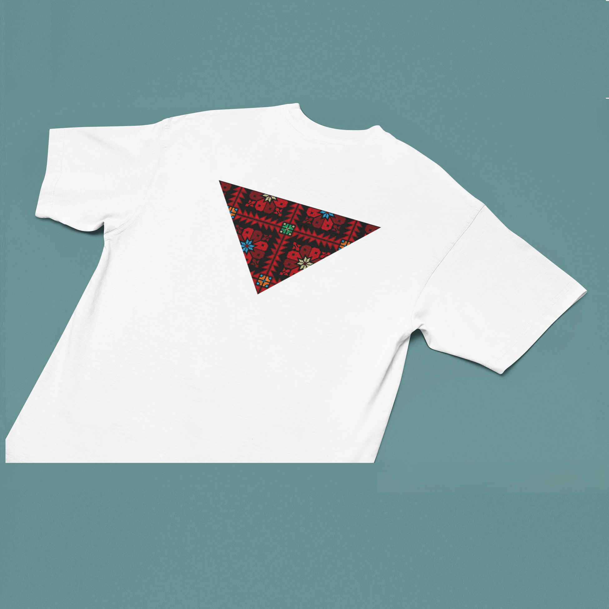 Pali Tatreez Triangle T-Shirt Unisex