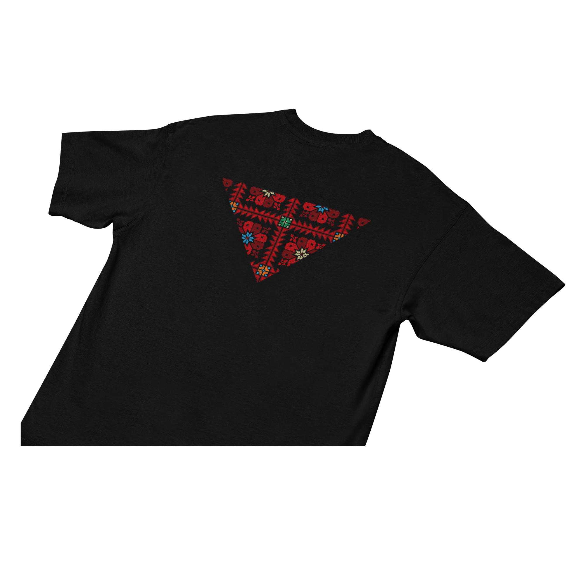 Pali Tatreez Triangle T-Shirt Unisex